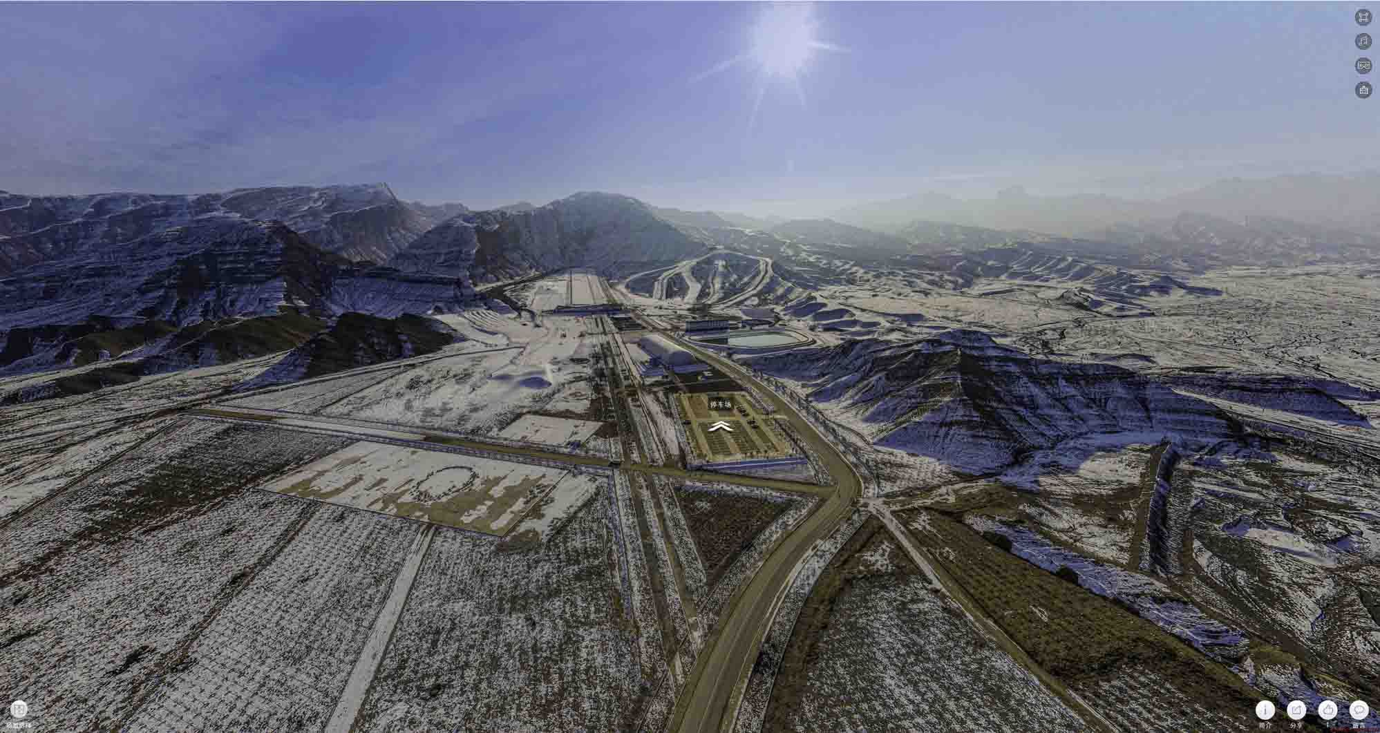 中山720全景技术：开启全方位视觉新纪元——在手绘地图中的应用探索